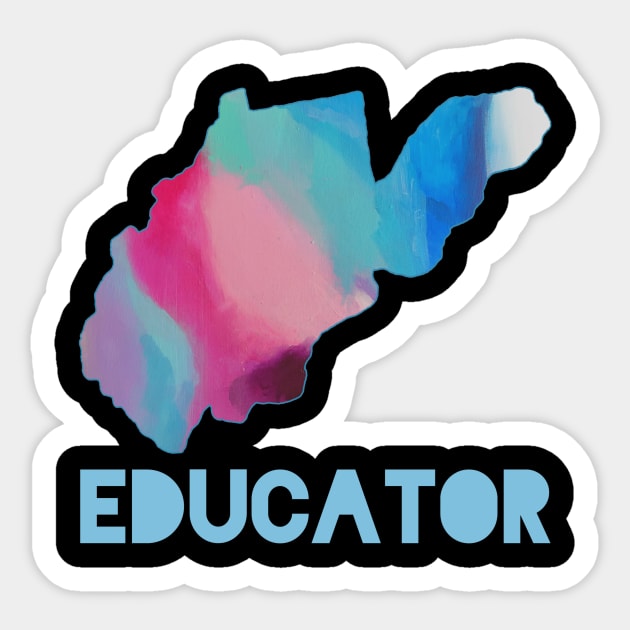 West Virginia Educator Sticker by designed2teach